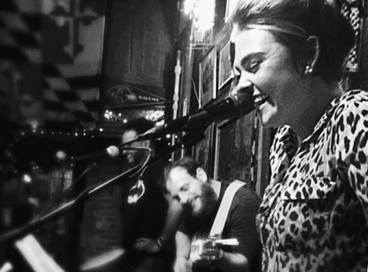 Katie Bowers Band performing live
